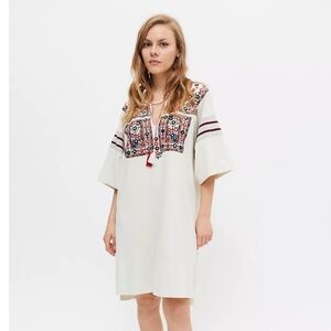 KIMCHI BLUE Embroidered Cotton Dress Size M